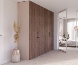 STIJL meubel op maat - minimalistisch_2 - Beige & Walnoot Luxe